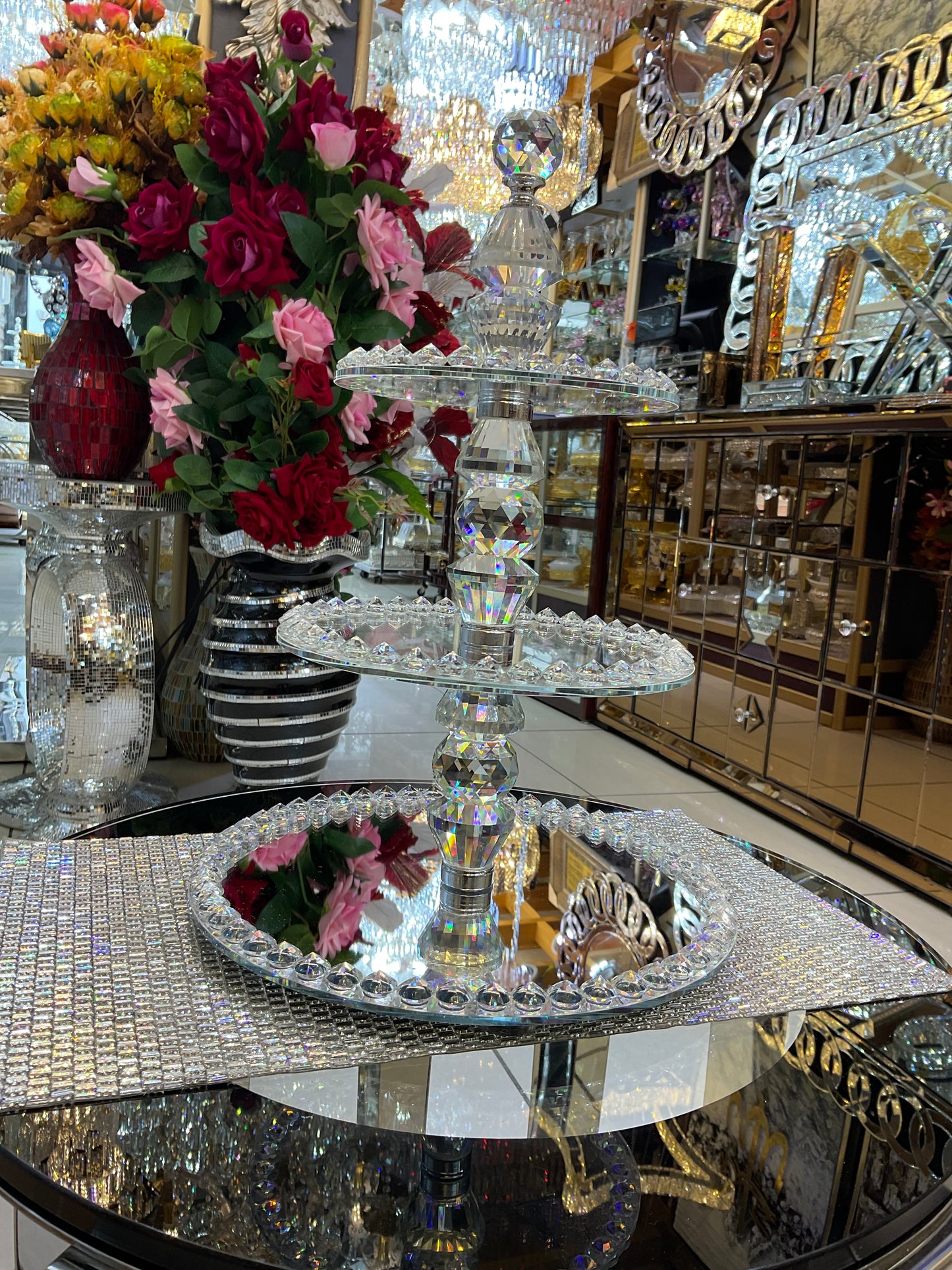 Round Cake stand/ cup cake holder