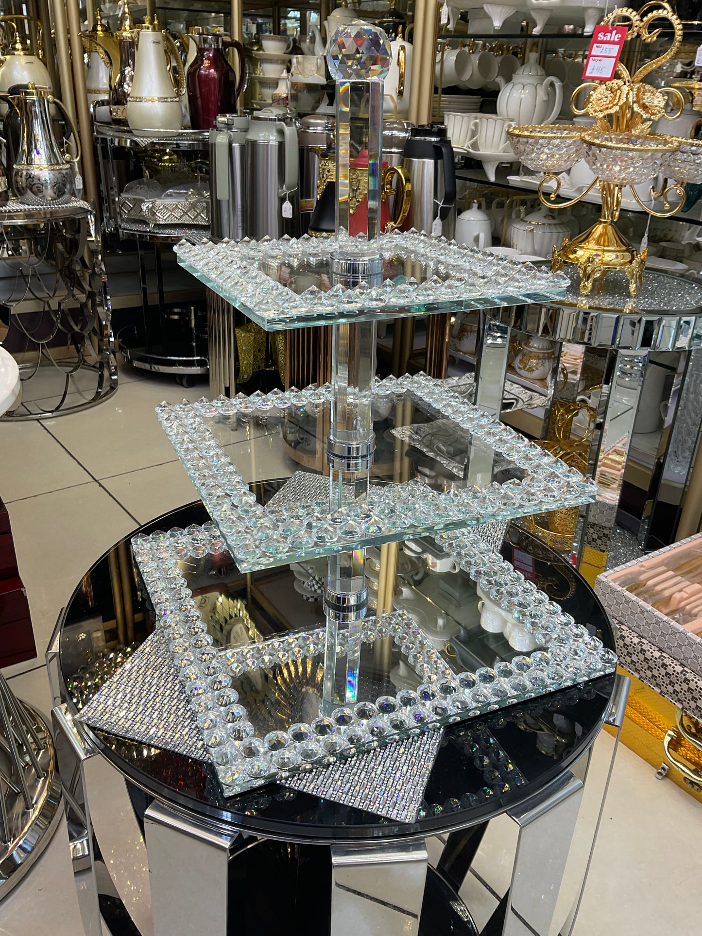 Square Cake stand/ cup cake holder