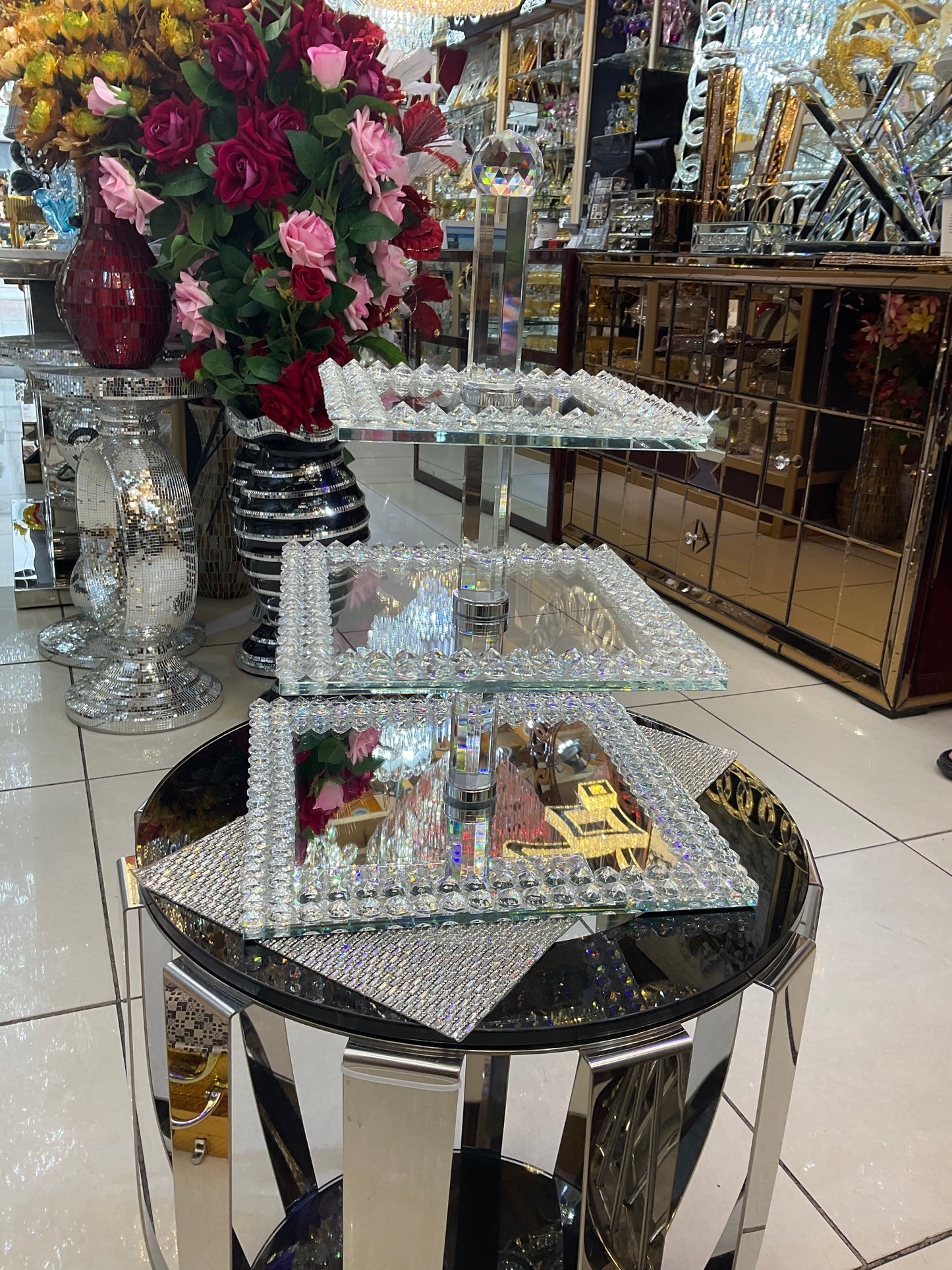 Square Cake stand/ cup cake holder