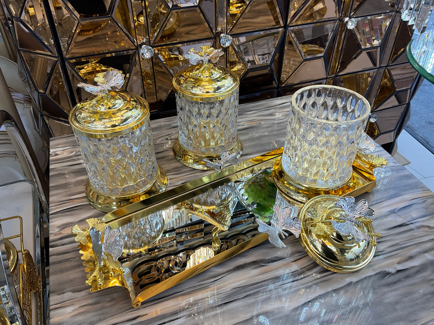 Fancy snacks canister, set of 3