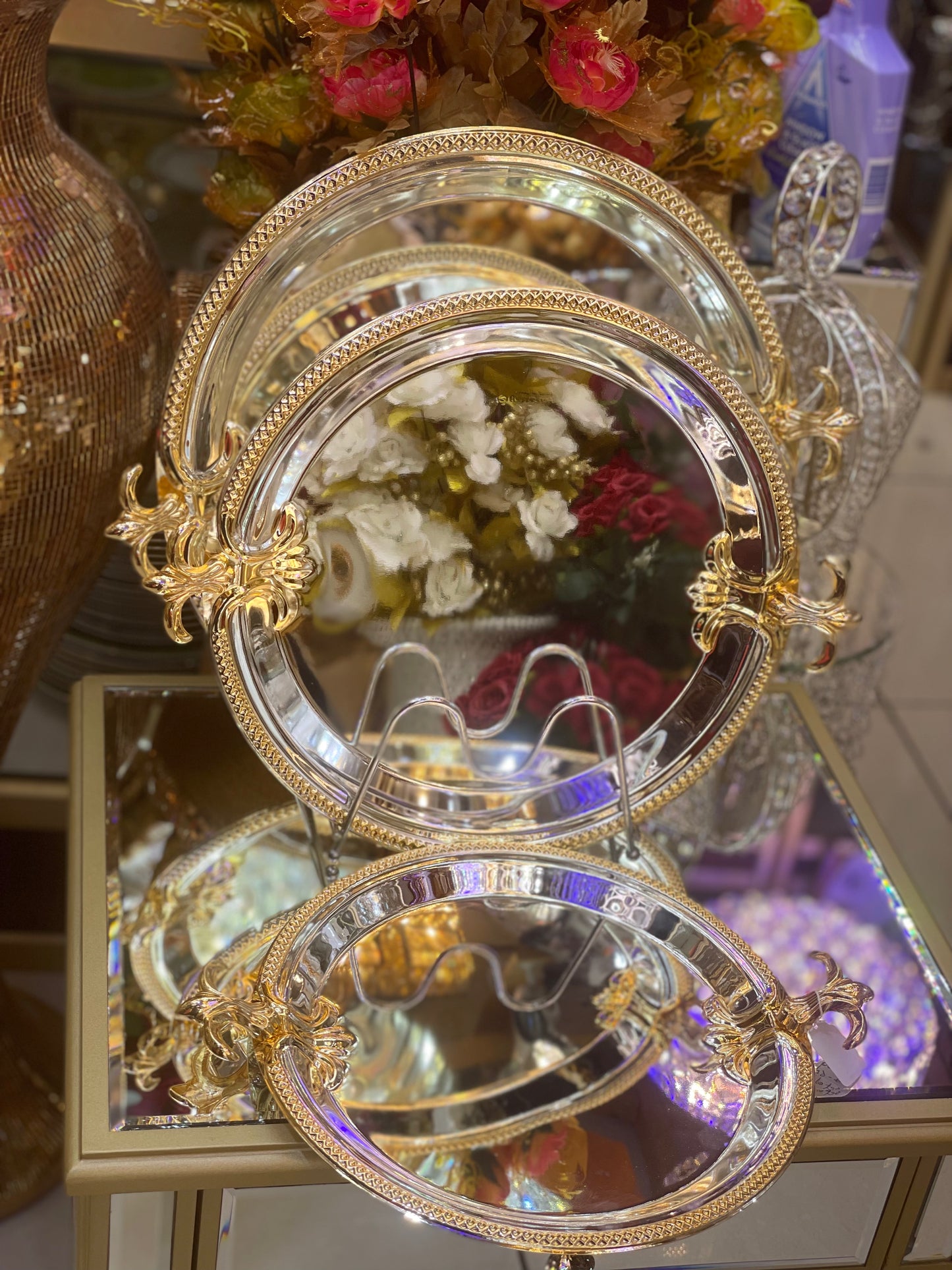 Round tray, set of 3