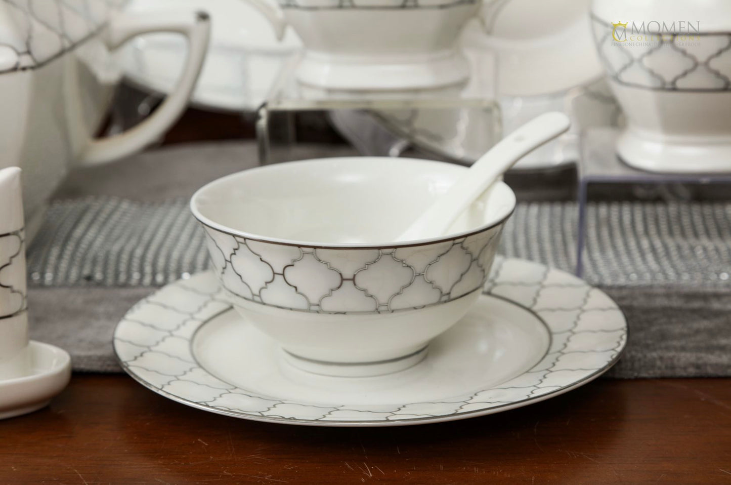 DINNER SET (square plates)