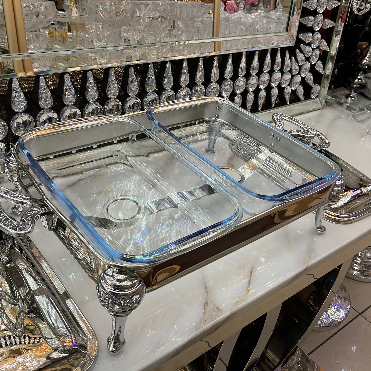 Food warmers (1.8 L x 2)