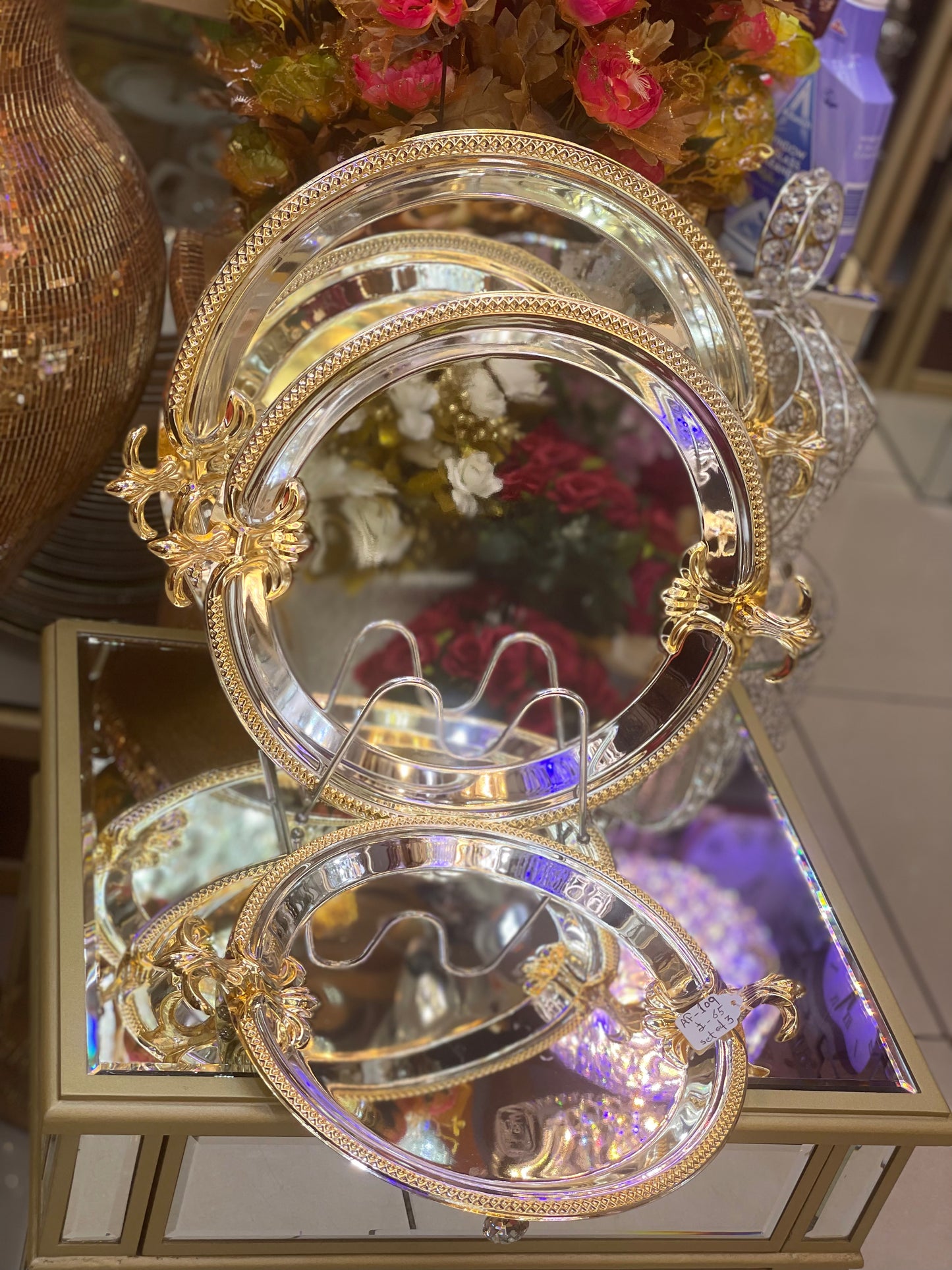 Round tray, set of 3