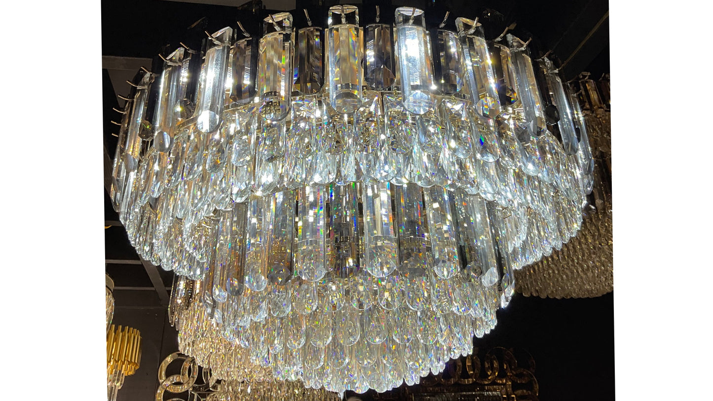 Flush mount chandelier (800D)