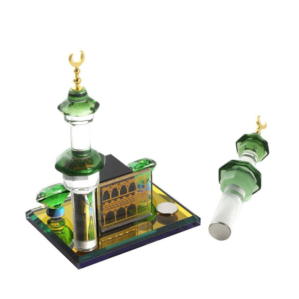 Home Decor Islamic Crystal Collectible Kaaba Model