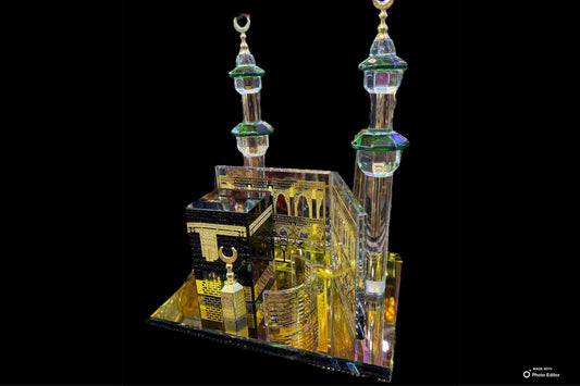 Home Decor Clock tower Makkah Islamic Ornament Gift