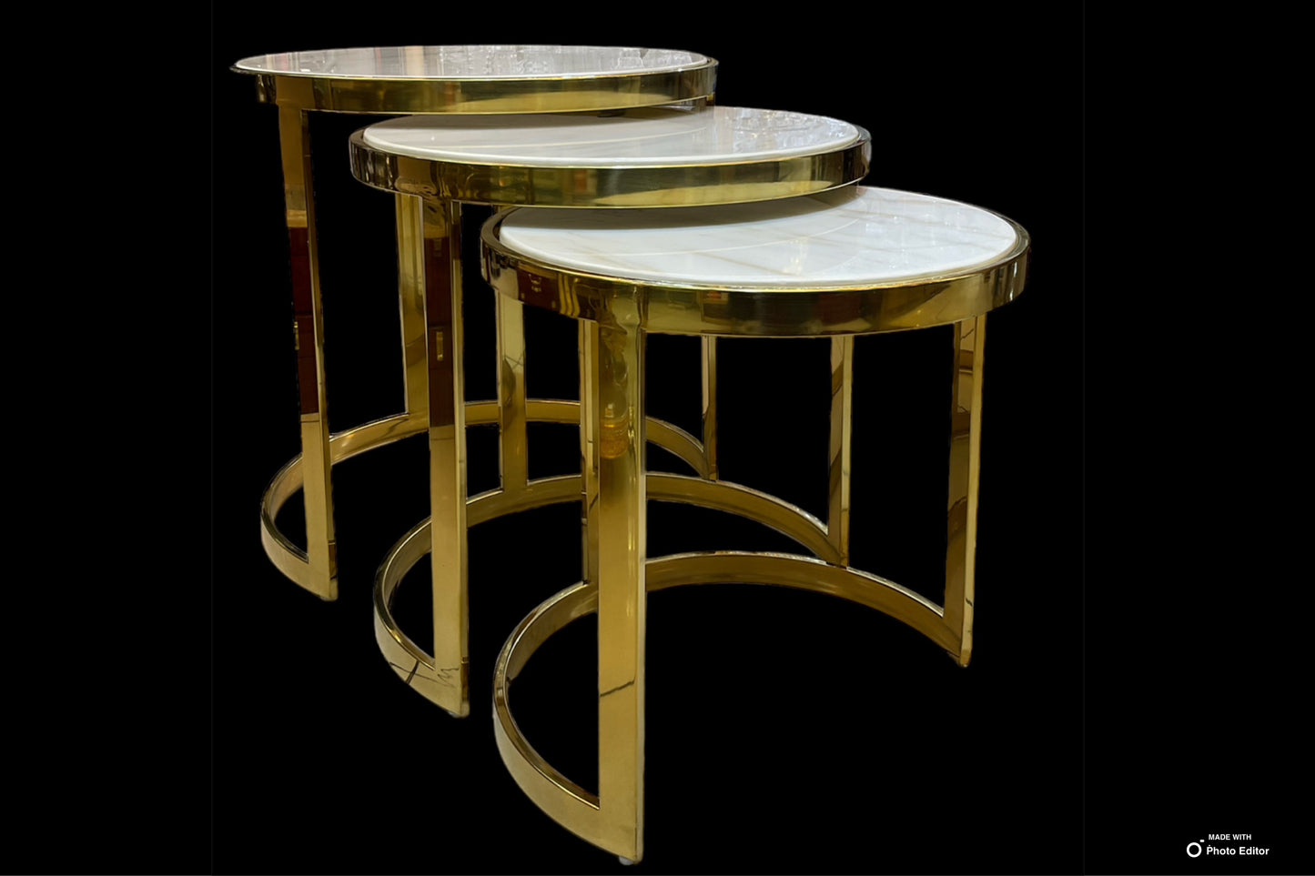 Nesting tables, set of 3