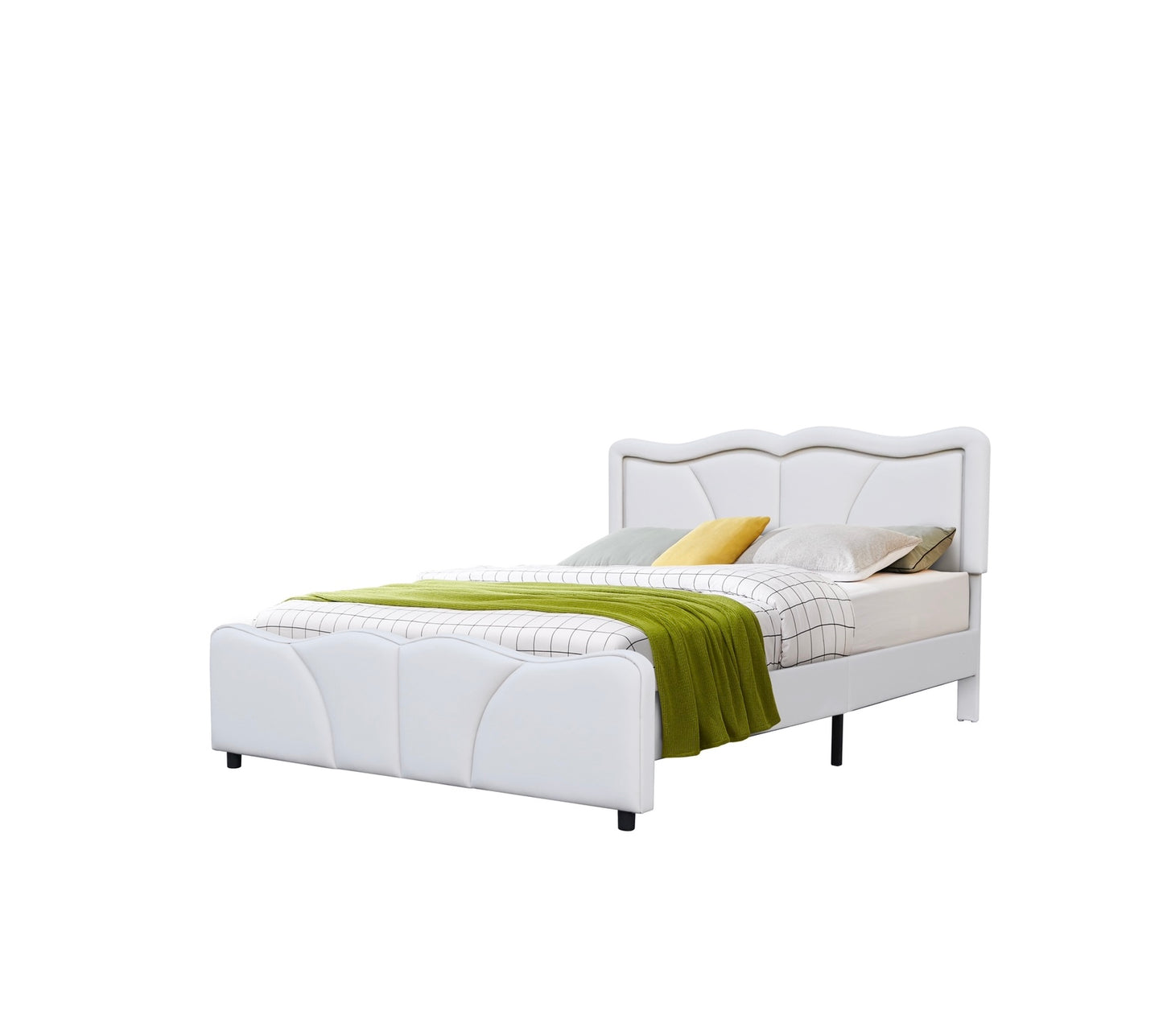 Serene Leather PU double bed