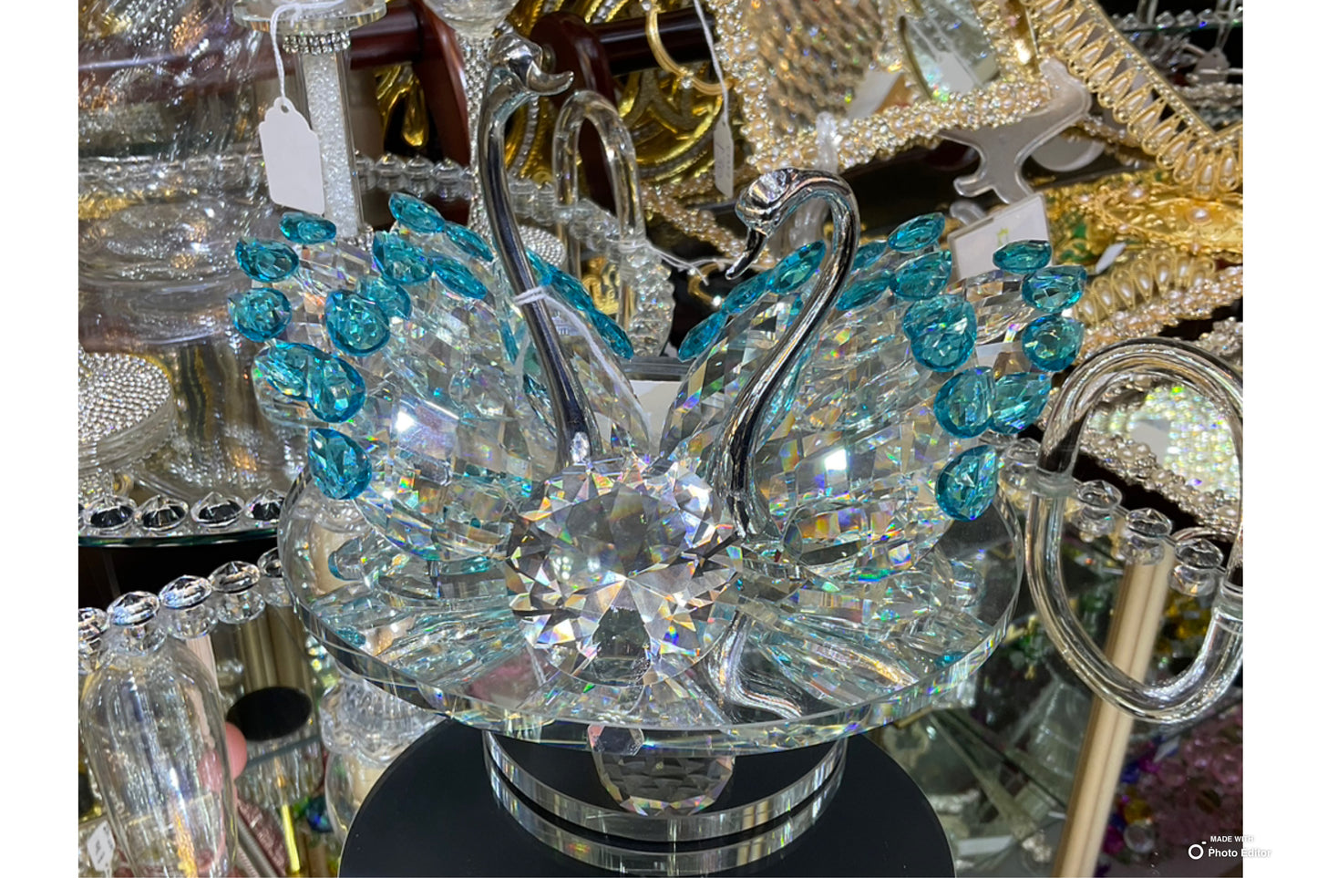 Crystal swan