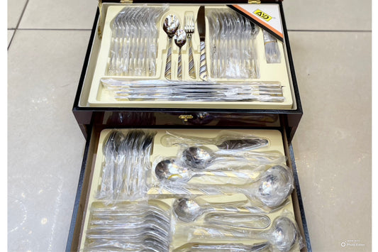 Cutlery set, 84 peices